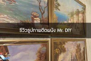 รีวิวรูปภาพติดผนัง Mr. DIY